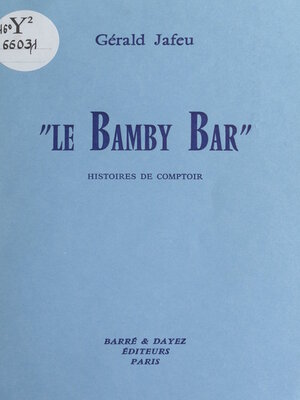 cover image of Le Bamby bar